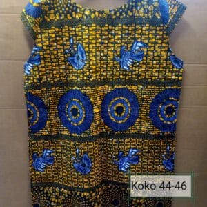 Dress/mekko Uganda cotton size 44-46