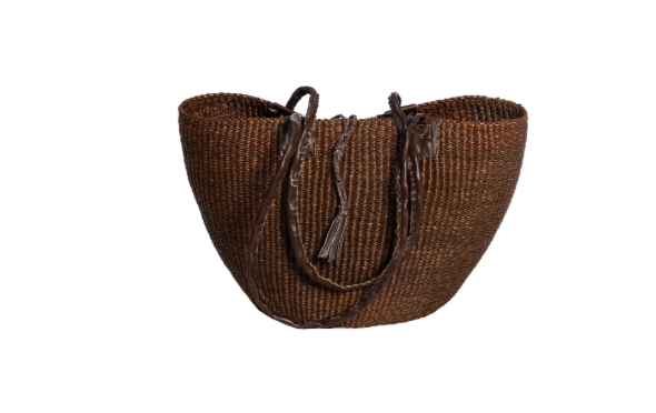 BASKET BAG Brown