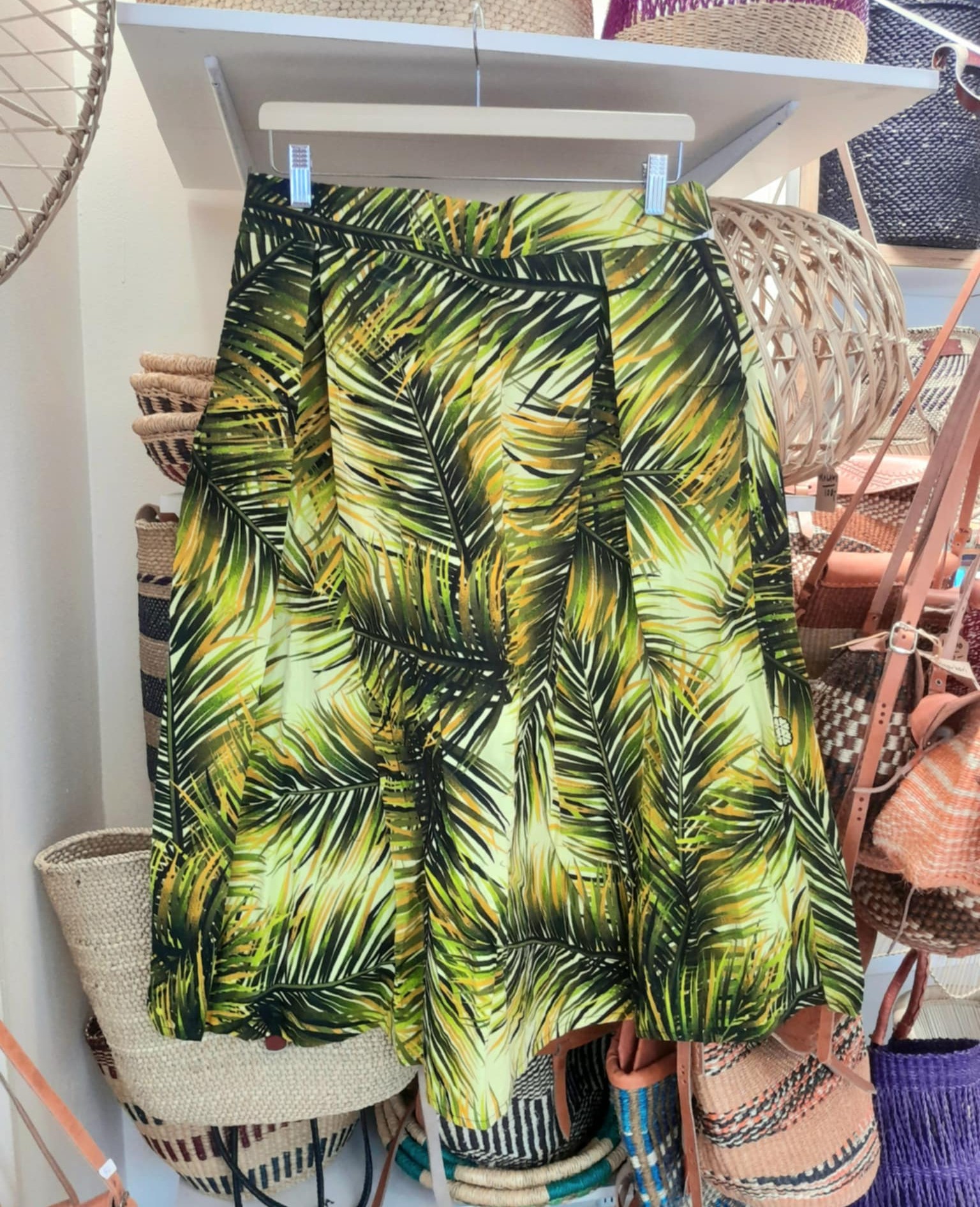 HAME / SKIRT- Mabira, vihreä koko 44 - Image 3