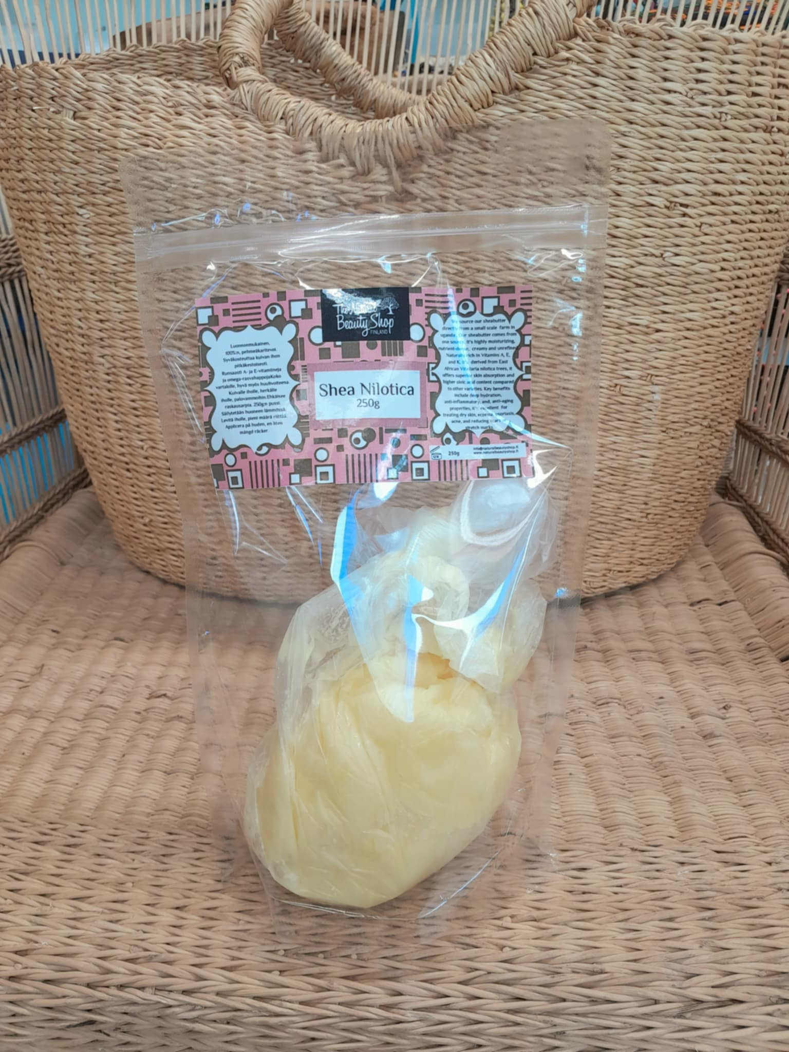 KARITEVOI - pussi / SHEA BUTTER -bag 250G